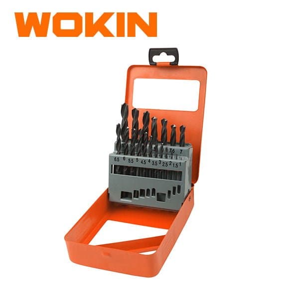 19Pcs Hss Twist Drill Bits Set 110Mm 110009134